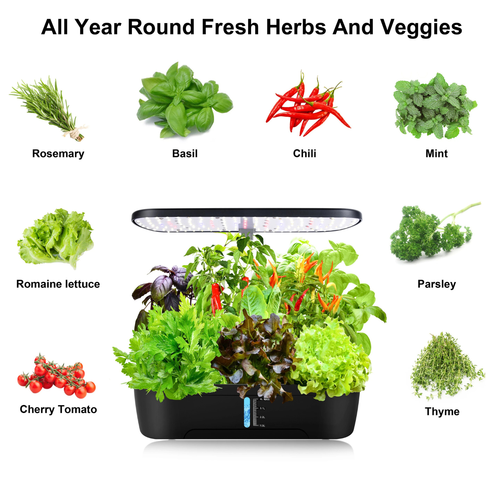 12 Pods Hydroponics Growing System